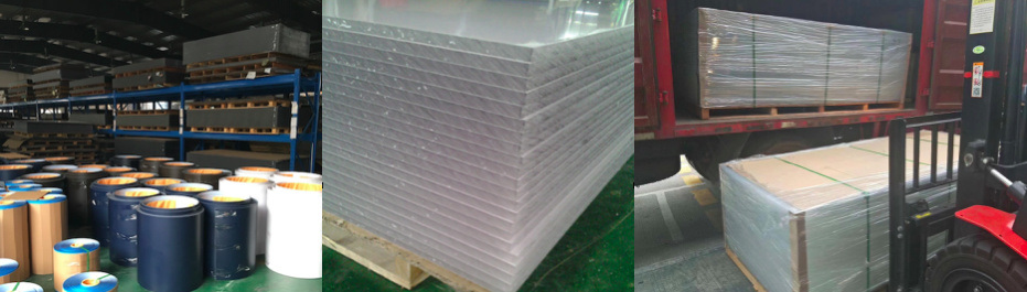 High Clarity Abrasion-Resistant Polycarbonate Solid Sheet Cut to Size for Inspection Windows