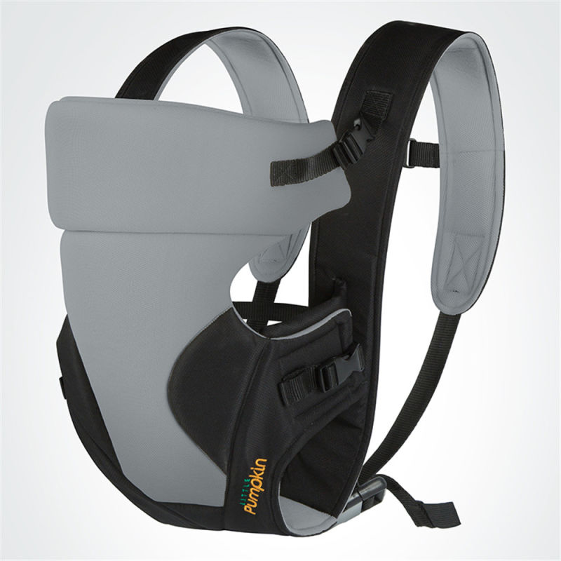 Black Polyester Baby Carrier