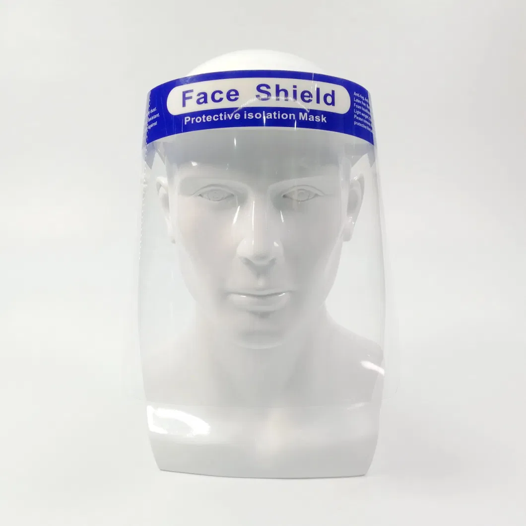 Factory Hot Product Pet Film Single Use Safety Protective Full Face Shield for Hospital
