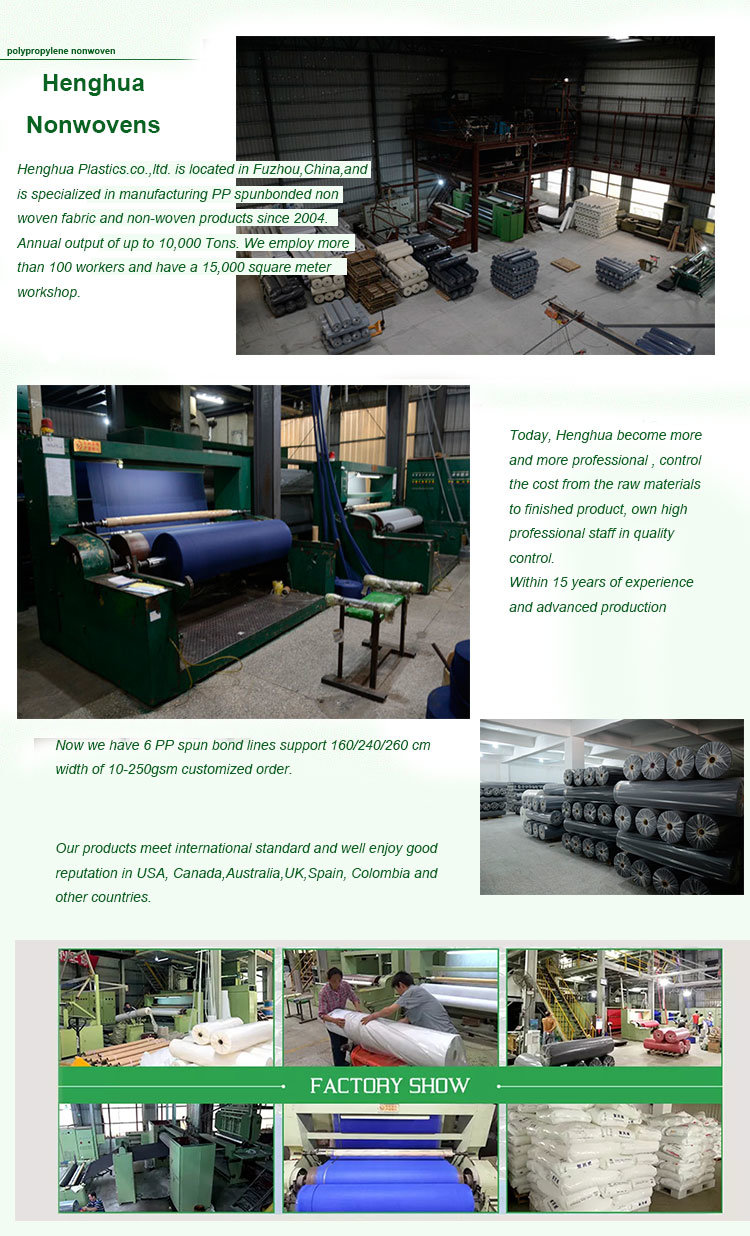 Hydrophilic Polypropylene Non Woven Fabric Polypropylene for Table Cover Plastic, Medical Table Cover