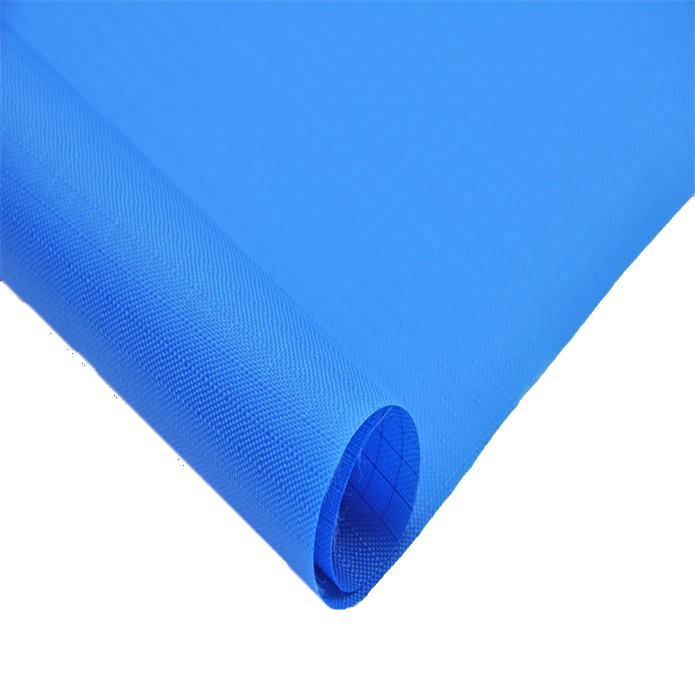 Flame Retardant PVC Coating Coated 210d Ripstop Polyester Fabric