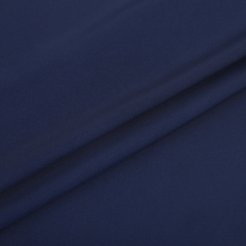 100% Polyester Chiffon Fabric with Satin Finishing for Uniform