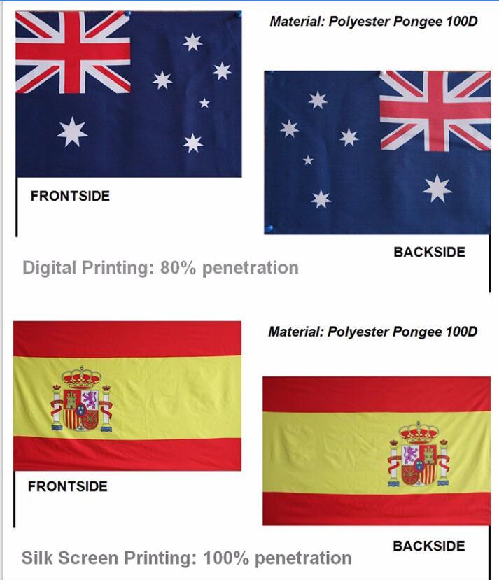 Competitive Price 100% Polyester Sublimation Printing Flag
