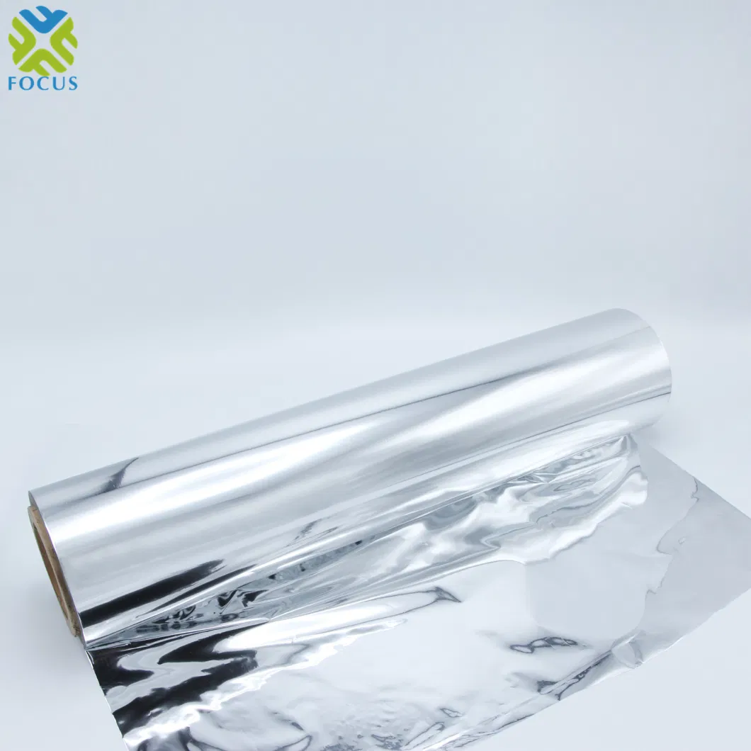 Heat Seal Aluminum Plastic Film Roll Metalized Pet Polyester Film