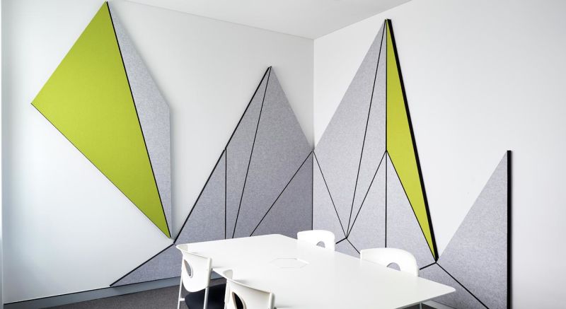 Kingkus Polyester Fiber Soundproofing Hexagon Acoustic Panel for Studio