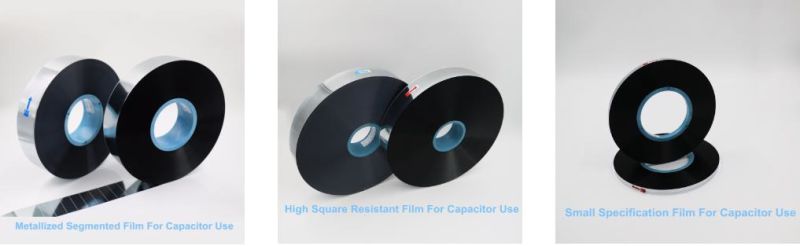 4 Micron 37.5mm Width Capacitor Grade Metallized Polypropylene Plastic Film