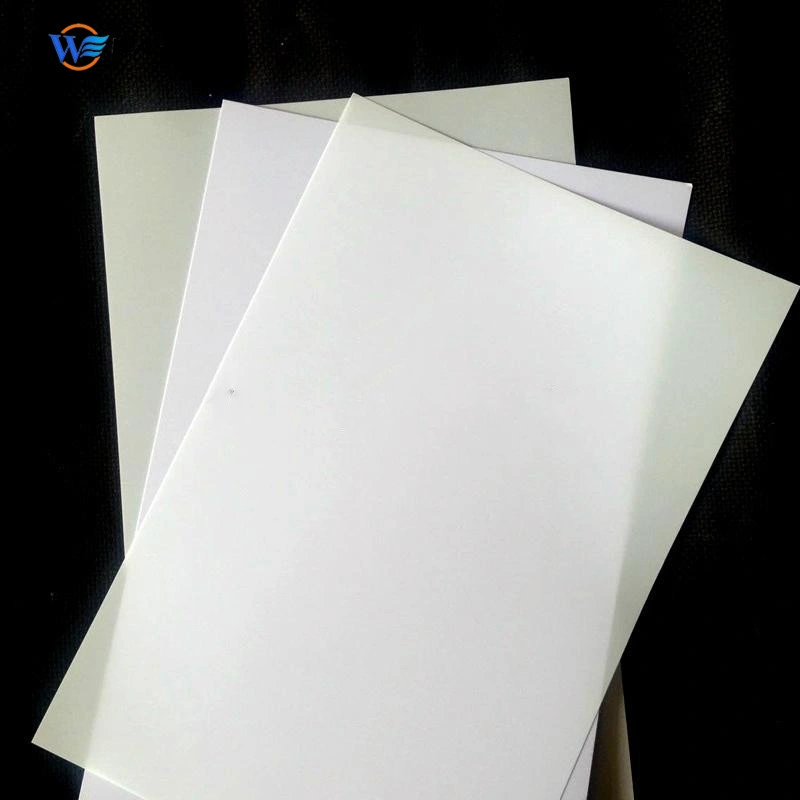 PVC Card Film Printable Inkjet Milky White PVC Sheet for ID Bank Credit Card Making