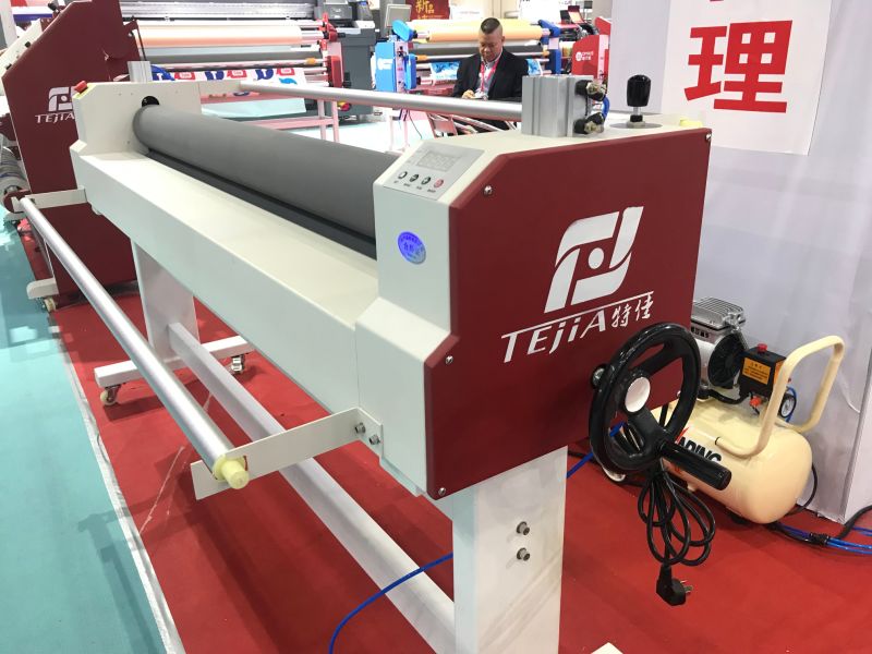 1700mm Large Format Roll to Roll Linerless and Liner Film Laminator