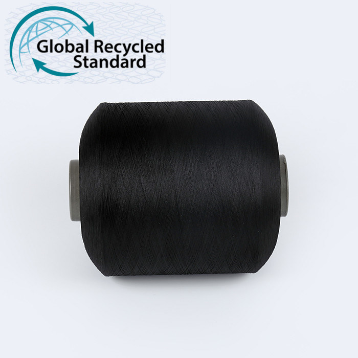 Factory Direct Recycled Polyester Yarn DTY Polyester Filament for Woven Label