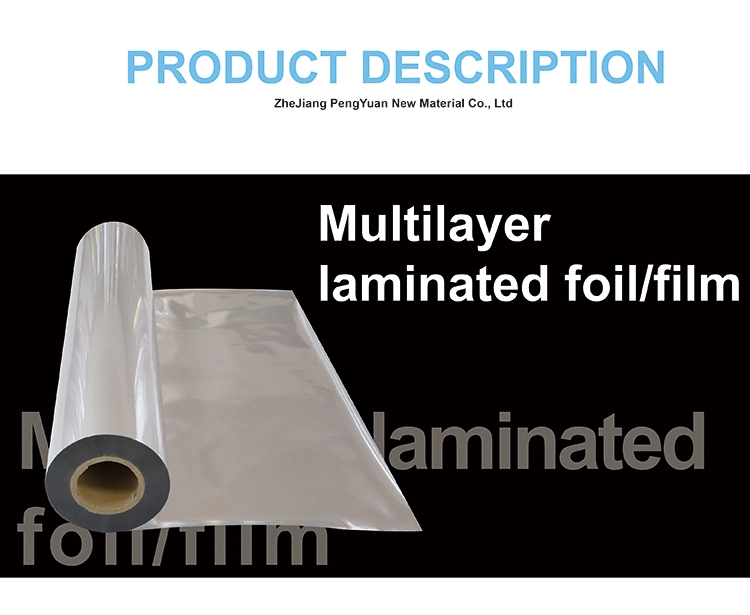 Heat Sealing Film Pet Lamination Composite Sealing Roll Film for Food Packaging