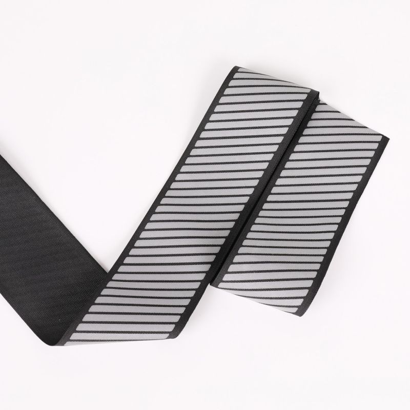 Polyester Warning Tape with Silver Transfer Vinyl