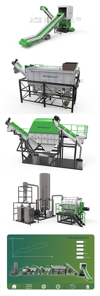 Plastic Recycling Equipment for Waste Black Film