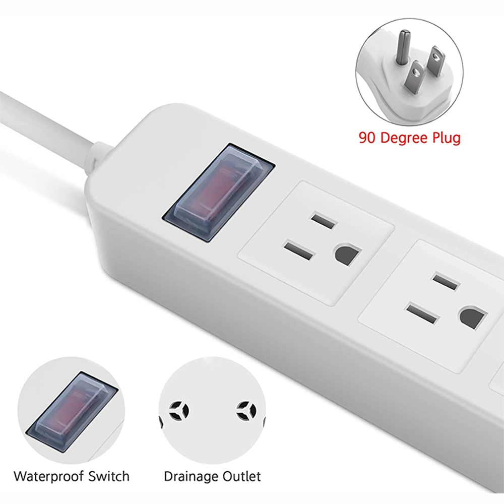 2021 Hot Sale High Quality PC Flame Retardant Waterproof Power Strip