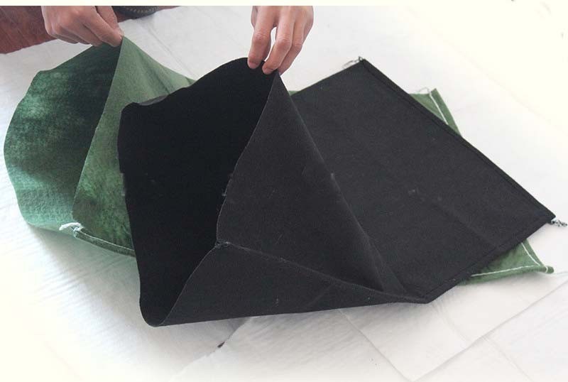 Black Green PP Polypropylene Woven Geobag Used for Coast Protection