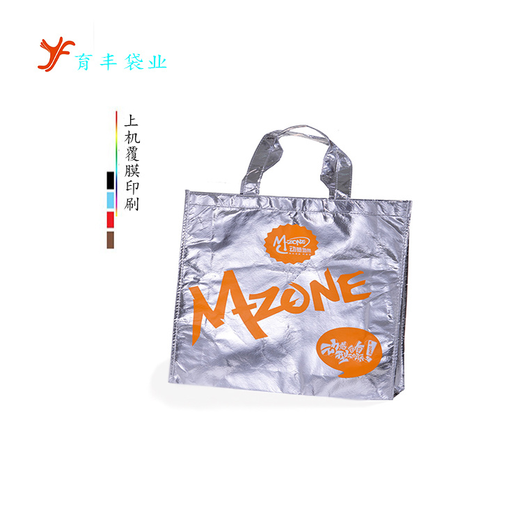 Factory Price High Quality Holographic Film Laminated Laser Non Woven Bag