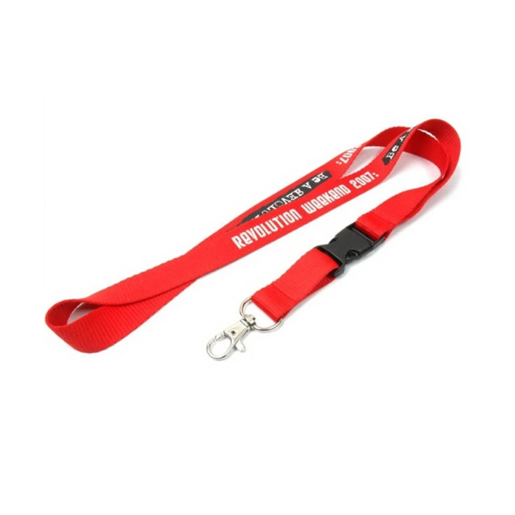 Custom Silk Printing/Heat Transfer Printing Polyester Lanyards