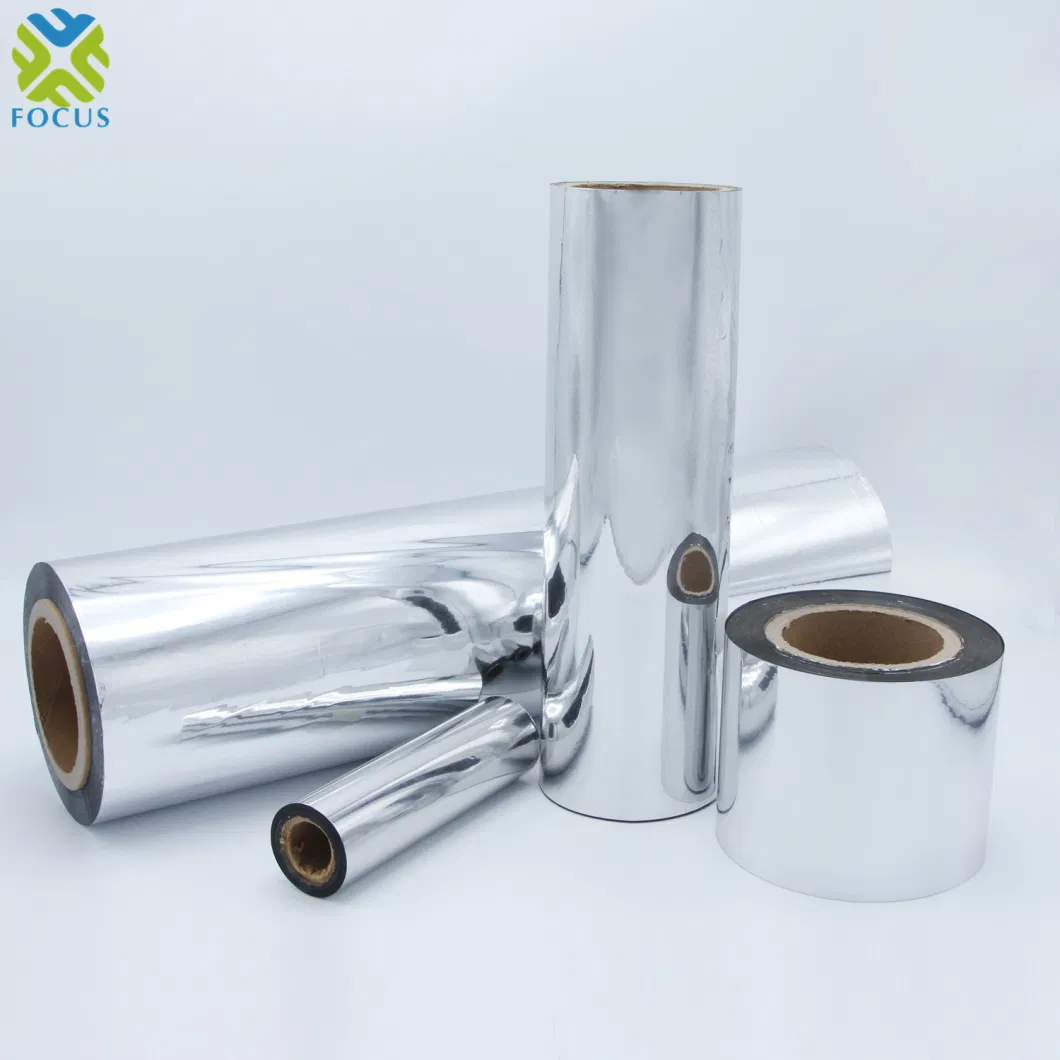 Aluminum Pet Wrapping Film Metallized Polyester Film for Food Packing Material