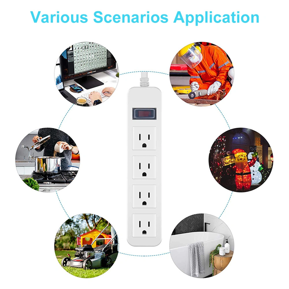 2021 Hot Sale High Quality PC Flame Retardant Waterproof Power Strip