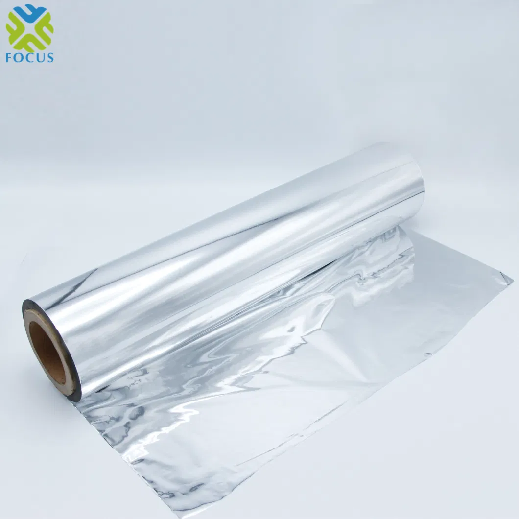 Plastic Packing Film Vacuum Metallized Pet Laminating Film for Insulation Material