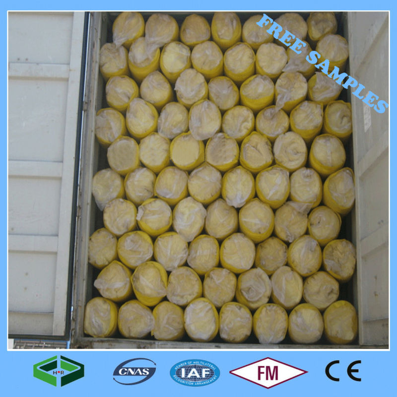 Fireproof Glass Wool Blanket with Perforated Aluminum Foil