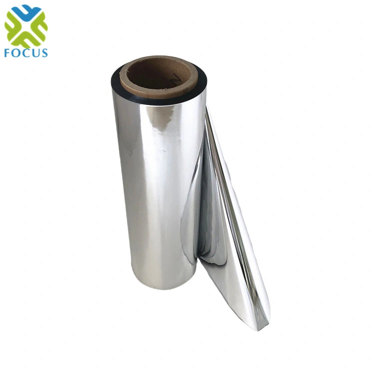 Silver Coated Metalized Polyester Pet Film for Food Packing