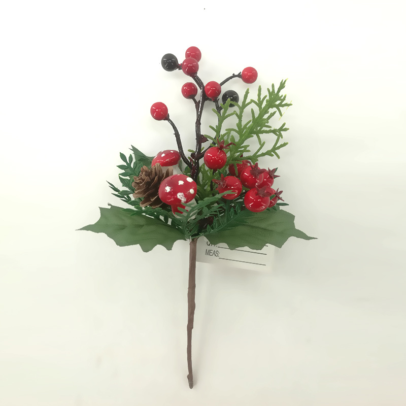 Red Berry/Leaves /Pine Leaves Wreath, Christmas Wreath