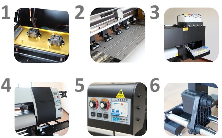 1.8m 4head 4720 Sublimation Printer for Flag Polyester