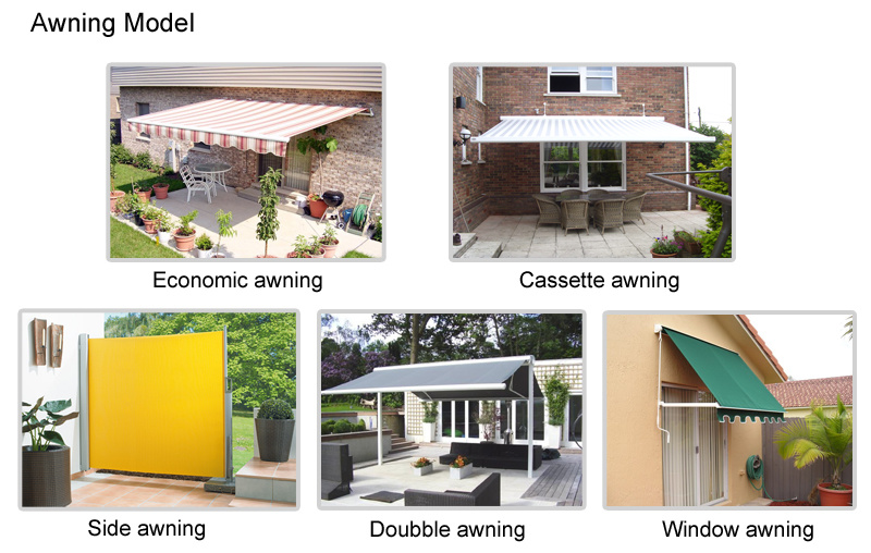 Inexpensive Durable Polyester Retractable Pergola Awning (B1200)