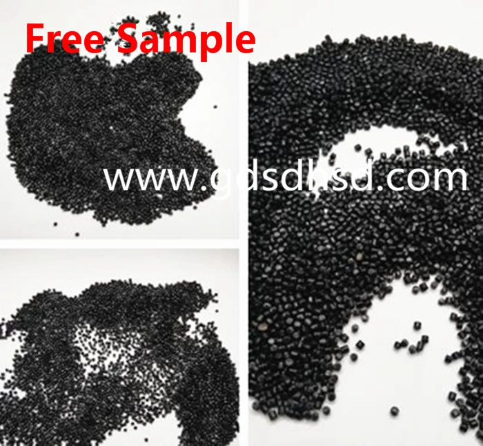 Film Grade HDPE Material Black Plastic with 30% Carbon Black