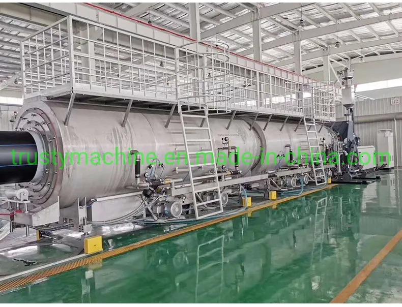 75mm 160mm 250mm 630mm 800mm HDPE Gas Pipe Production Line/Extrusion Line