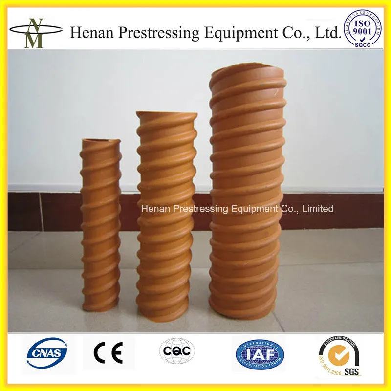 Flat HDPE Duct for Post Tensioning and Prestressing