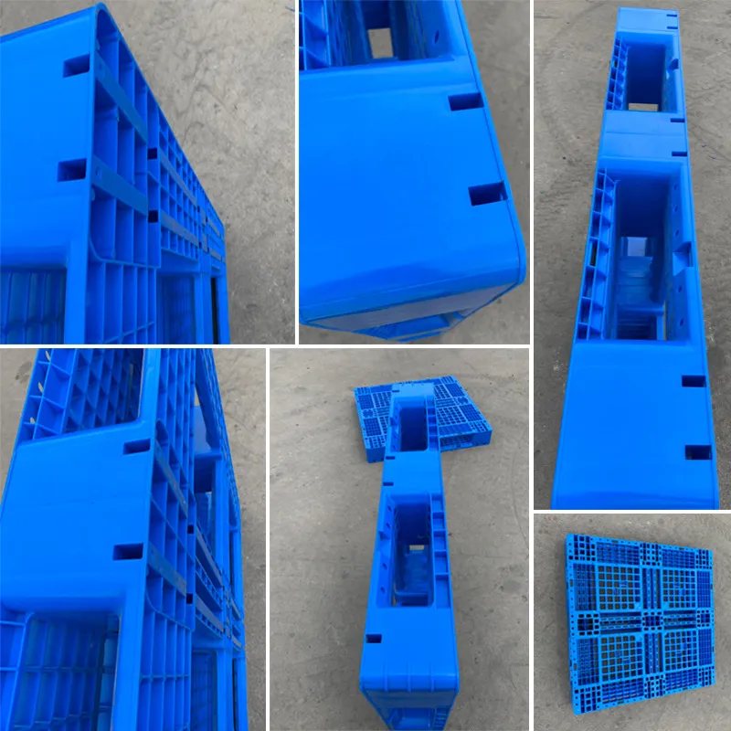 Double Face HDPE Steel Euro Reinforced HDPE Plastic HDPE Pallet