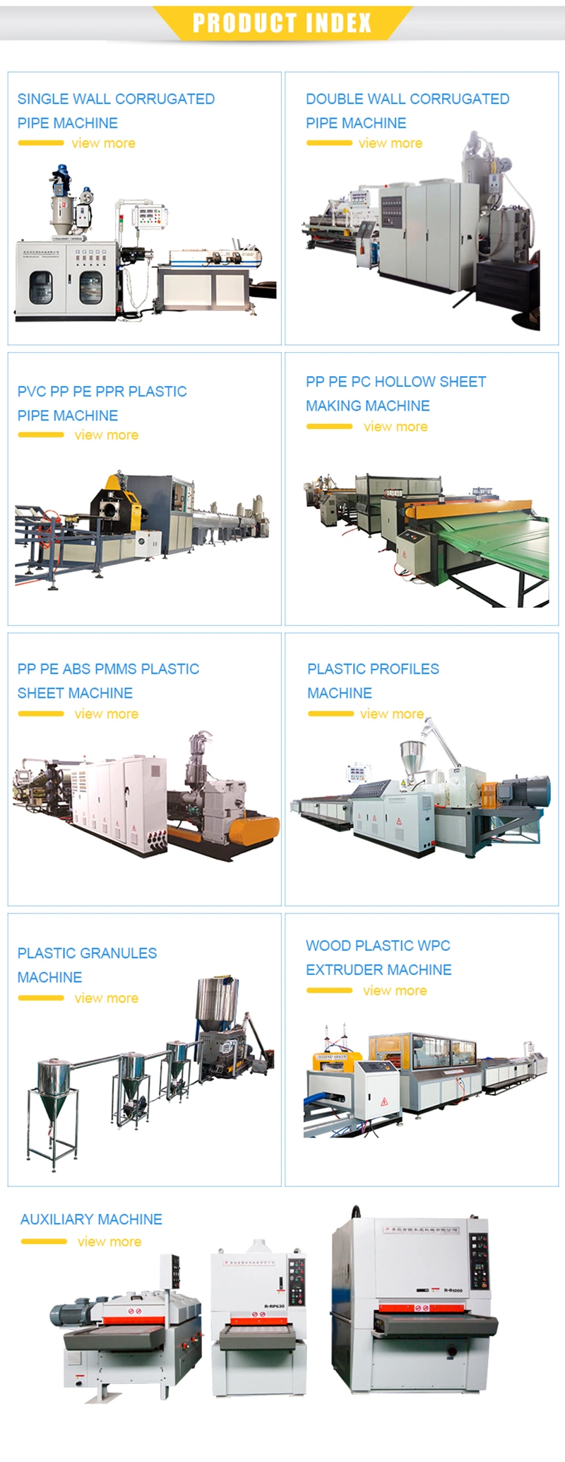 32mm-300mm HDPE Double Wall Corrugated Pipe Extruder/ Plastic Dwc Pipe Machine Extruder