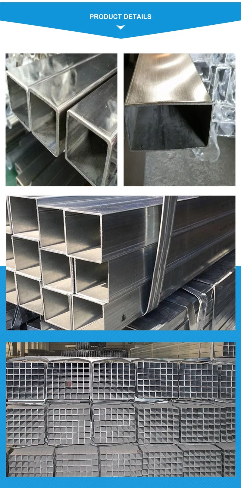 China Hot Rolled Stainless Square Steel Pipe with Best Price