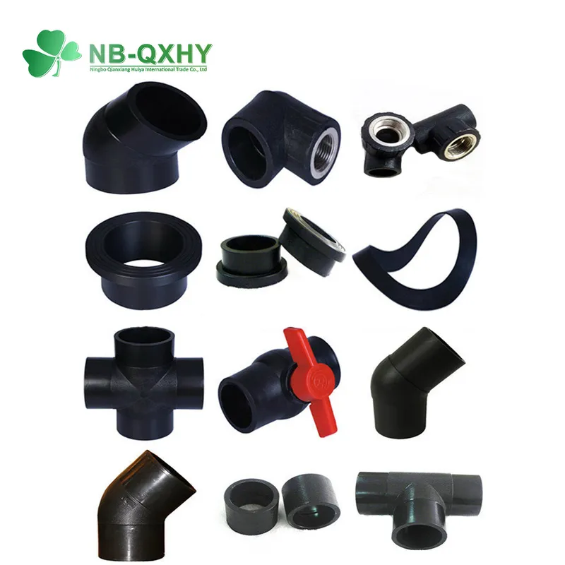 Polyethylene Pipe Fittings HDPE Buttfusion Welding Equal Tee