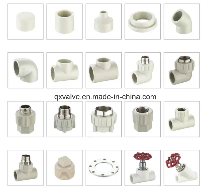 Korea Materials DIN PPR Fitting Plastic Pipe Fitting Plumbing Fitting