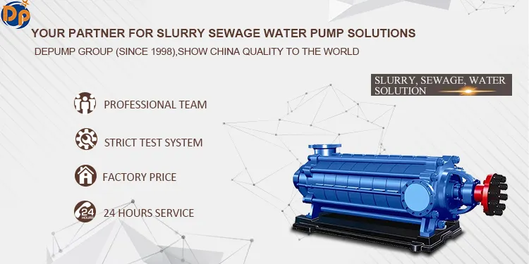 High Pressure Horizontal Centrifugal Multistage Multi Stage Water Pump