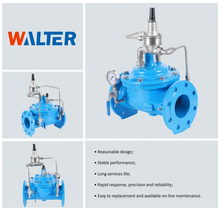 Water Pipeline Pressure Control Valve