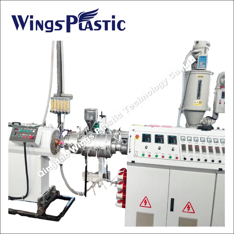16-63mm PPR PP PE Pipe Extrusion Line / Plastic PPR Pipe Extruder Machine