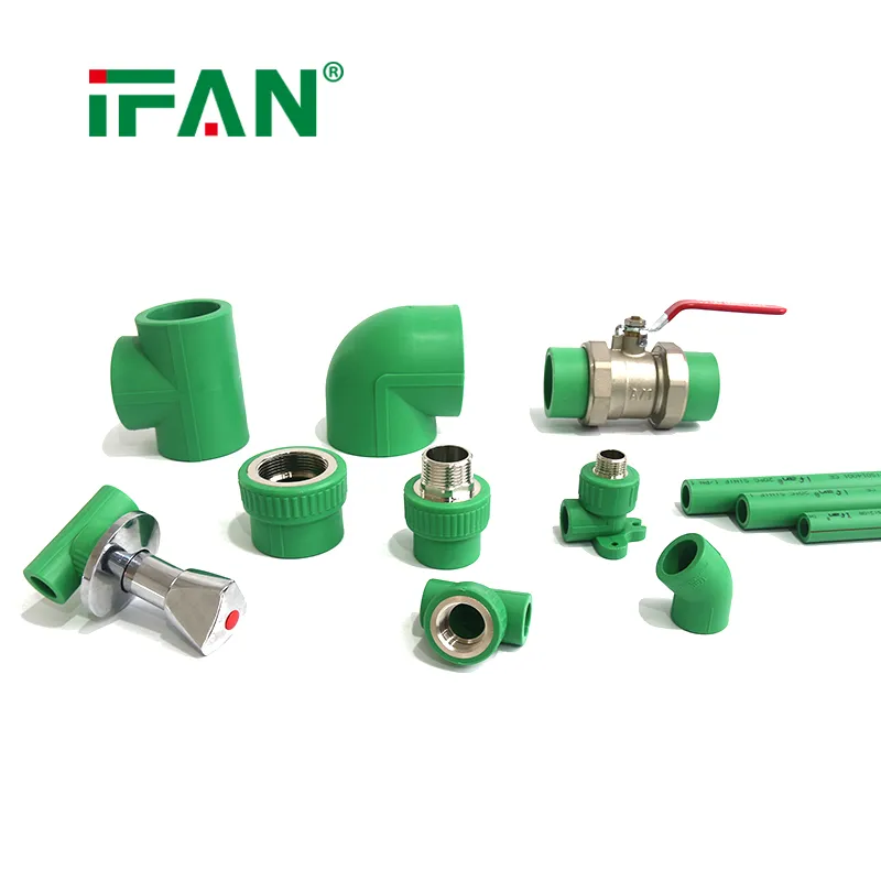 Ifan PPR All Types of Plastic Pipe Fitting PPR 45°; Elbow
