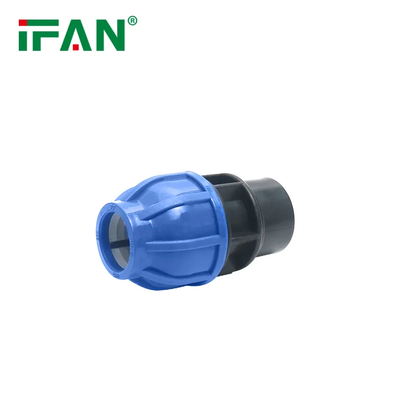 HDPE PVC PP PE Pipe Compression Fittings Female Coupling