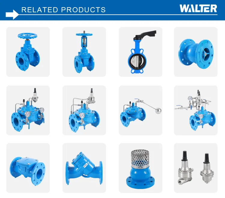 Water Pipeline Pressure Control Valve