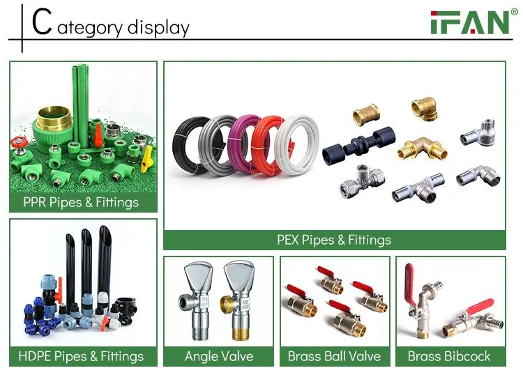 High Quality Green PPR Elbow Water Pipes PPR Fittings Manufacturer