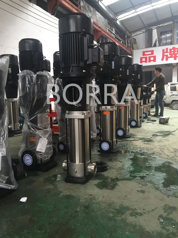 Multistage Centrifugal High Pressure Water Boosting Pump