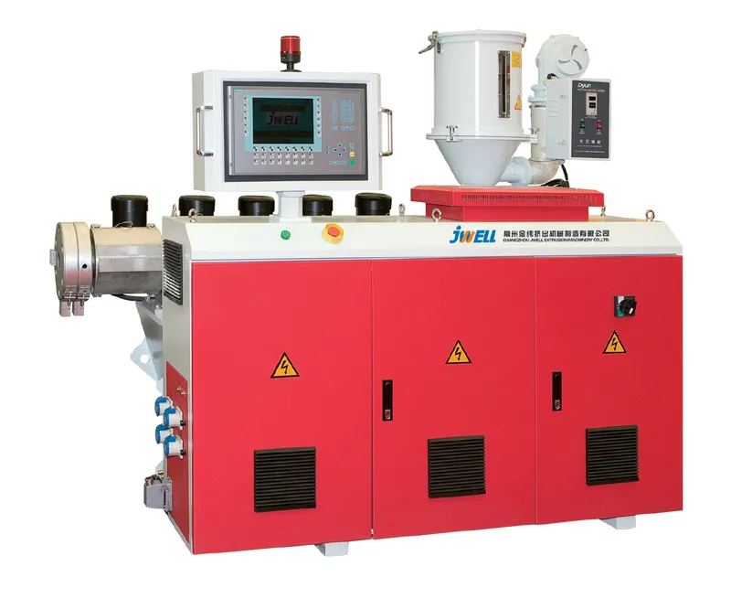 Jwell HDPE/PPR/PP/PA Pipe or Profile Single Screw Extruder