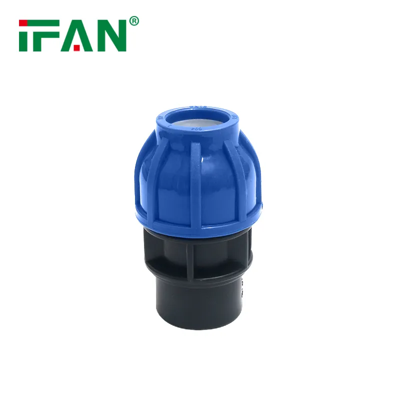 HDPE PVC PP PE Pipe Compression Fittings Female Coupling