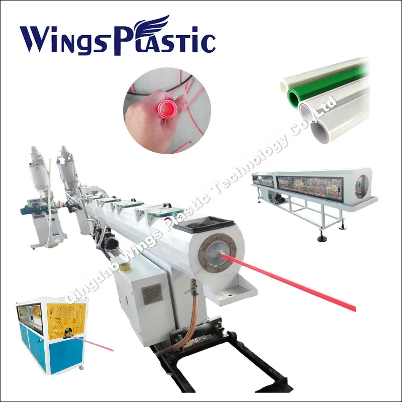 Plastic Pipe Machine, PPR Pipe Extrusion Line / Manufacturing Machine / Extruding Plant