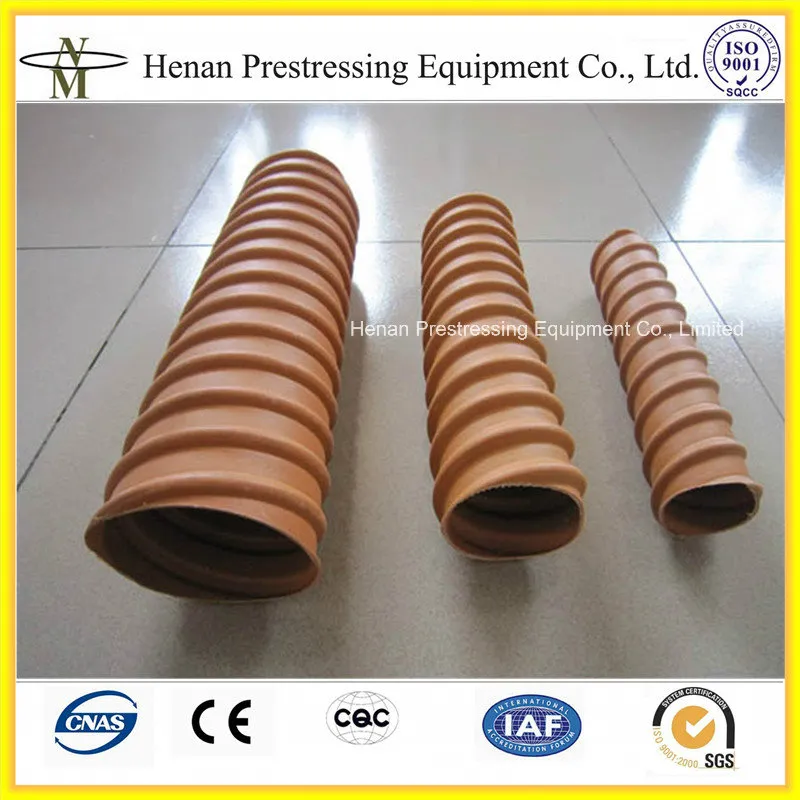 Flat HDPE Duct for Post Tensioning and Prestressing