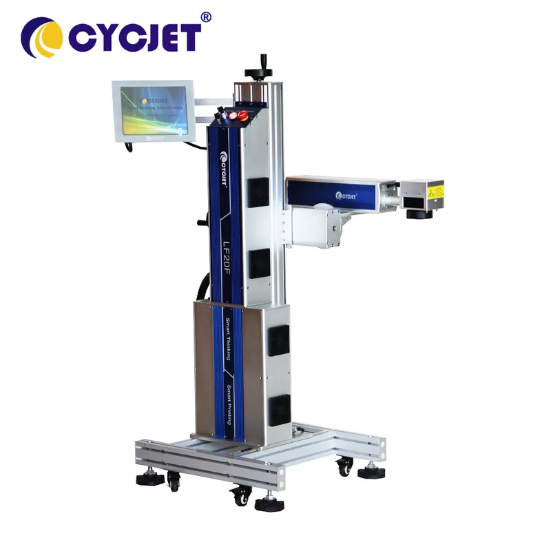 Cycjet Lf10f PVC Pipes Online Laser Marking Machine