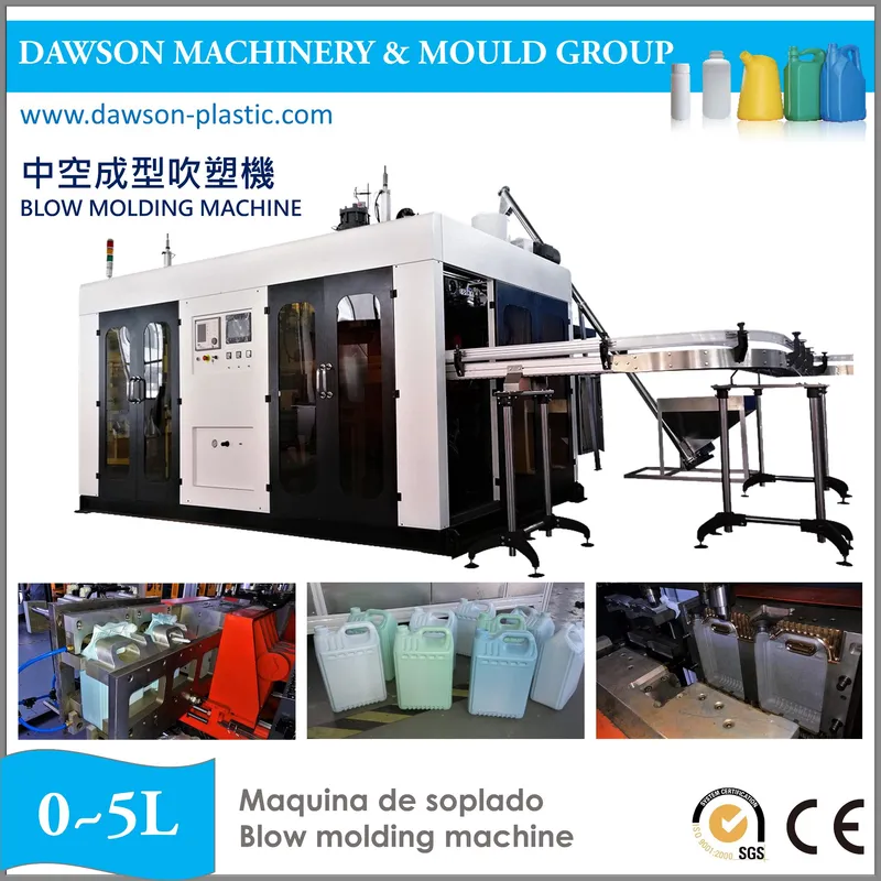 Jerry Can Automatic Blowing Molding Machine HDPE